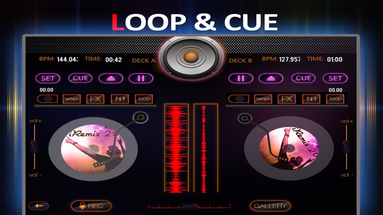 iRemix 2.0 - Portable DJ Music Mixer & Remix Tool