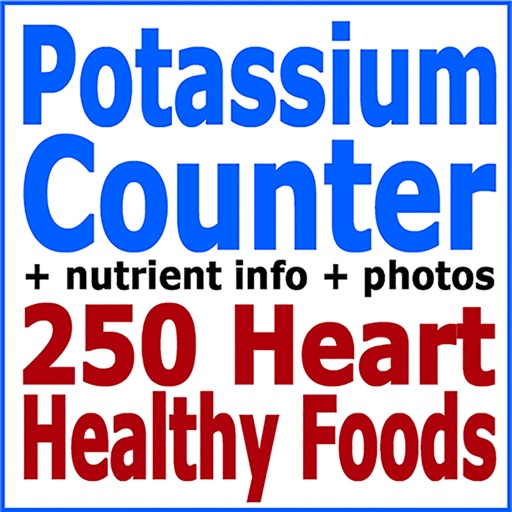 Potassium Counter & Tracker for Healthy Food Diets iOS App