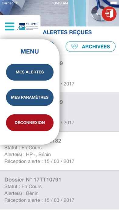 Alerte Medipath screenshot 4