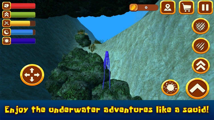 Squid Survival Simulator: Sea Animal Life 3D