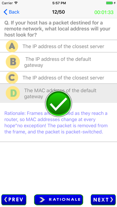How to cancel & delete CCNA Quiz Questions from iphone & ipad 3