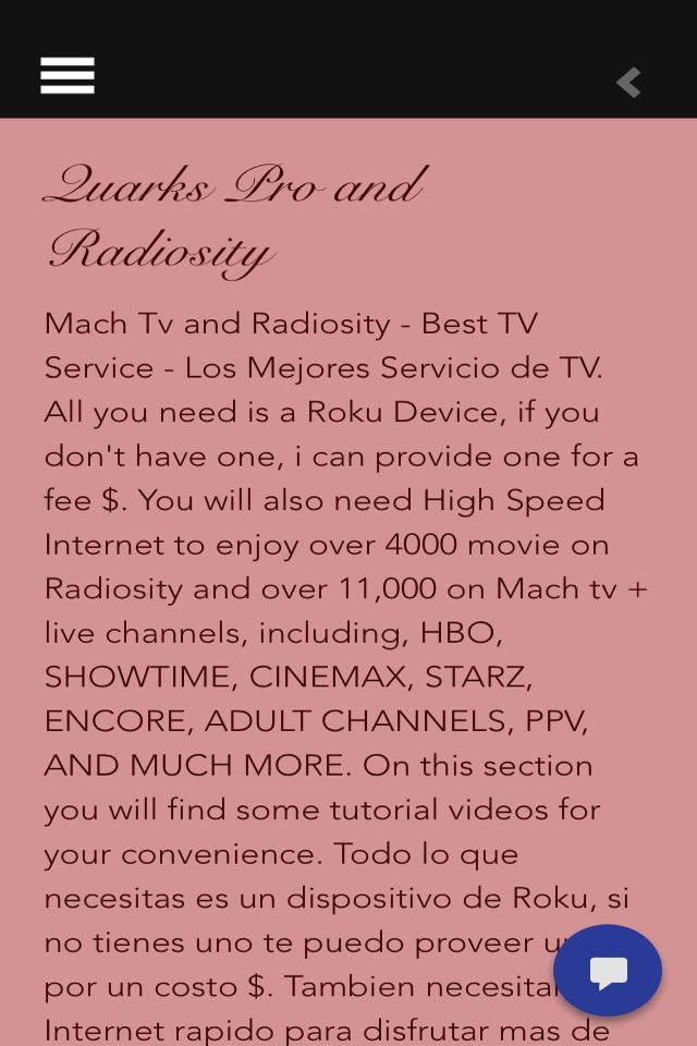 mach tv and radiosity screenshot 2