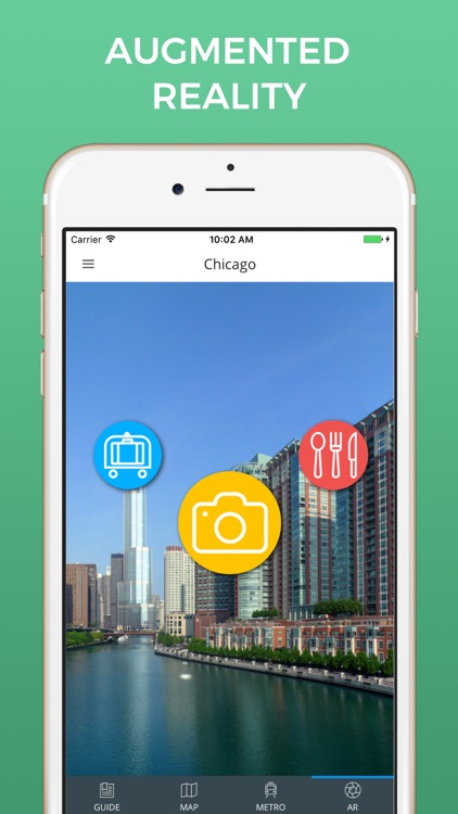 Chicago Travel Guide with Offline Street Map