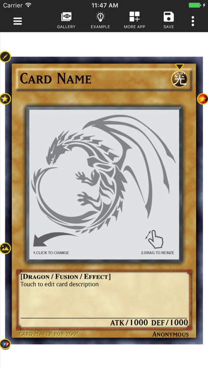 Card Maker Creator for YugiOh