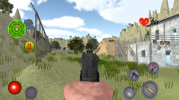 Real D Day Commando Action Shooter Game 3D