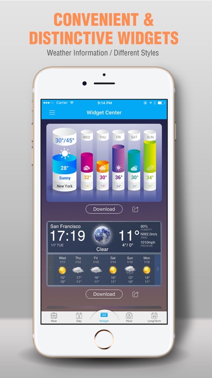 Amber Weather-Fancy Weather Widgets Forecast AQI screenshot-3