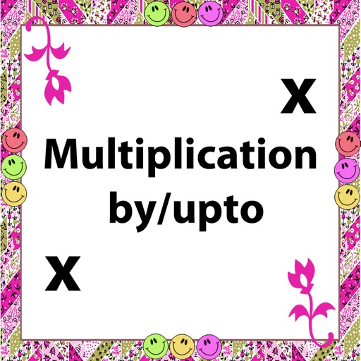 Multiplication by/upto icon