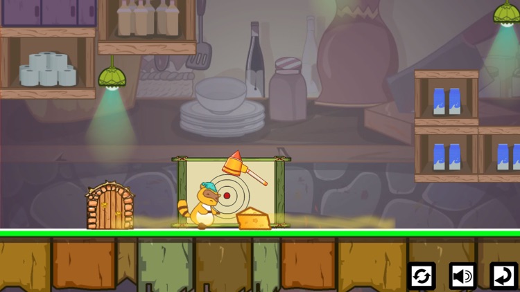 Trapping Raccoon-Physics game