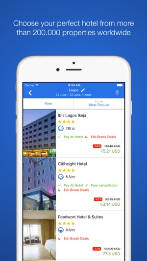 Jumia Travel Hotels Booking(圖2)-速報App