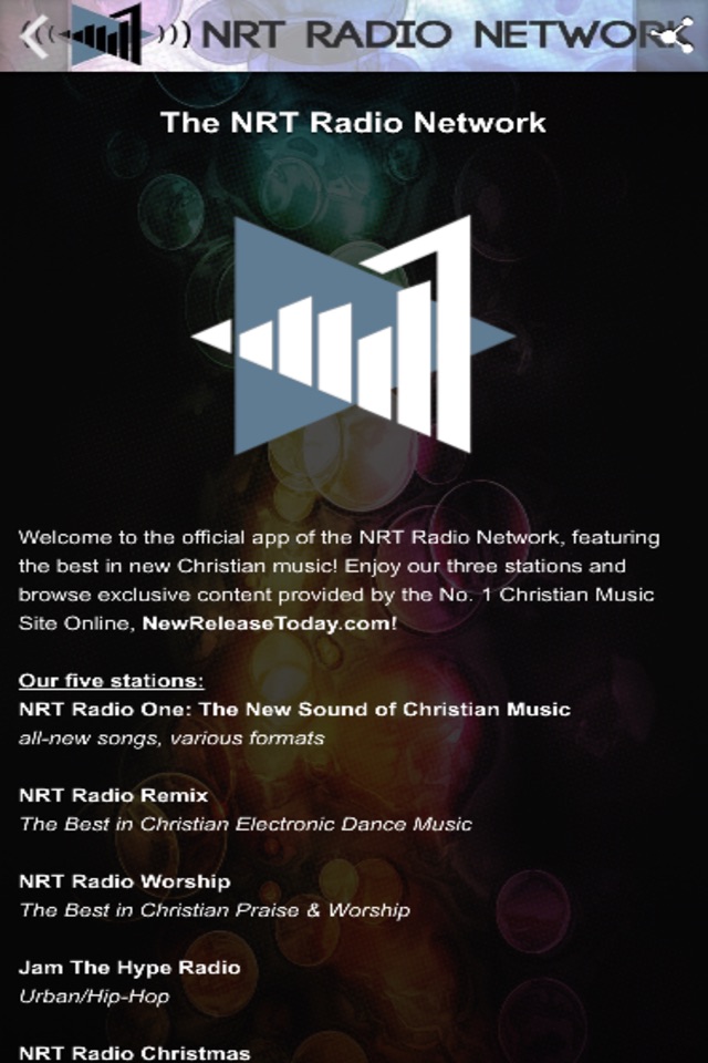 NRT Christian Radio screenshot 2