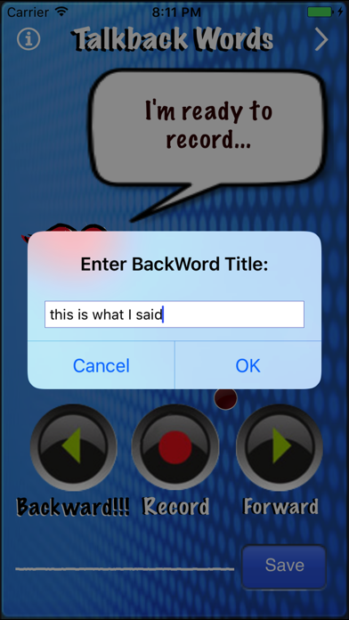 How to cancel & delete BackWords from iphone & ipad 4