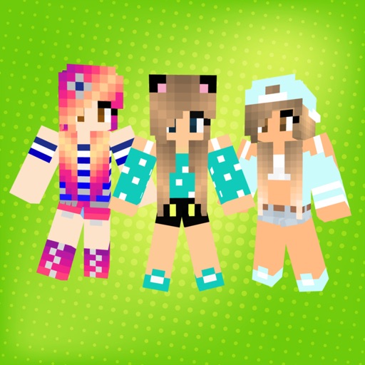 minecraft skin for girls pe