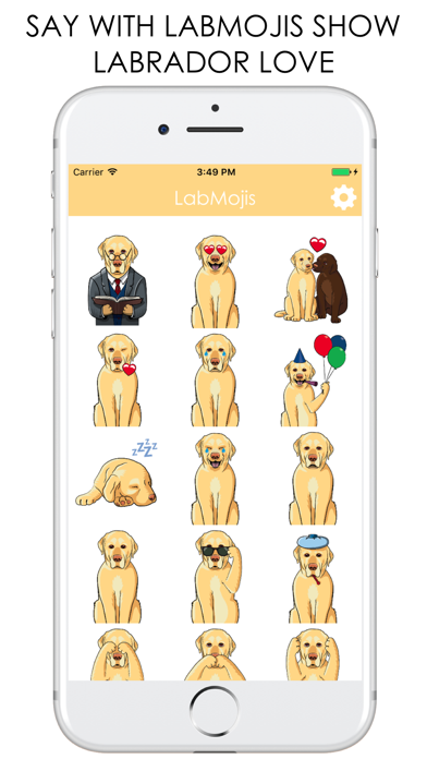 How to cancel & delete LabMojis - Labrador Retriever Emoji & Stickers from iphone & ipad 4