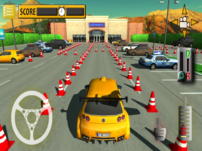 Car Supermarket Parking  Driving Test