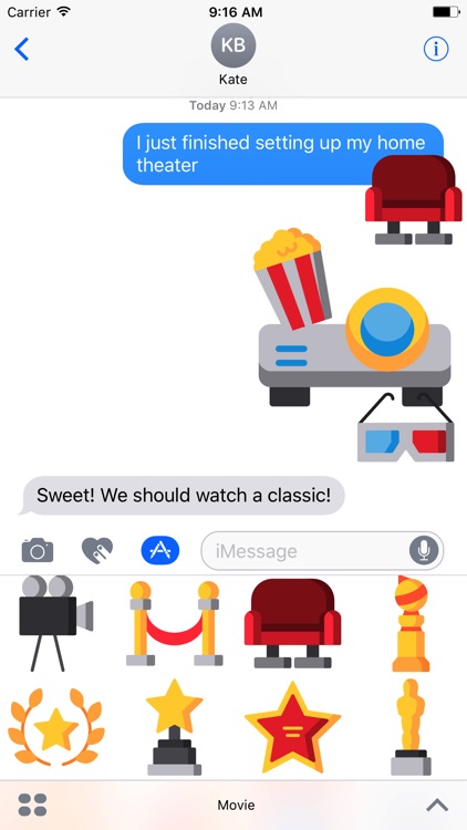 Movie Sticker Pack