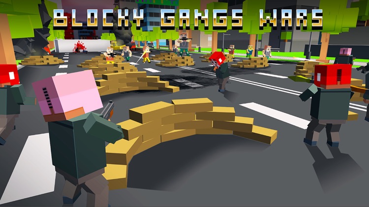 Blocky Shooter: Mafia War