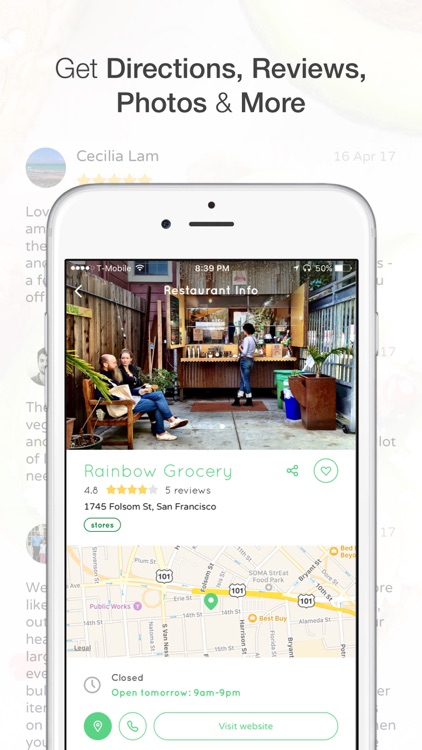 Plants - Vegan / Vegetarian Food Restaurant Finder screenshot-3