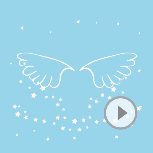 Animated Cute Angel Wing Stickers icon