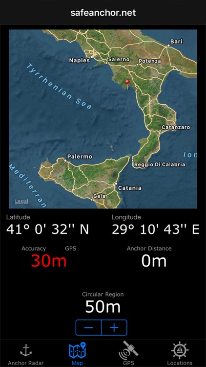 SafeAnchor.Net For Sailing Yachts and Powerboats screenshot-3