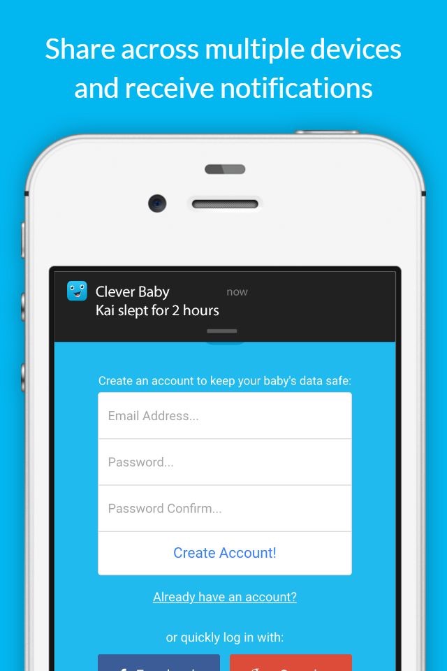 Clever Baby - Log & Diary to track it all! screenshot 3