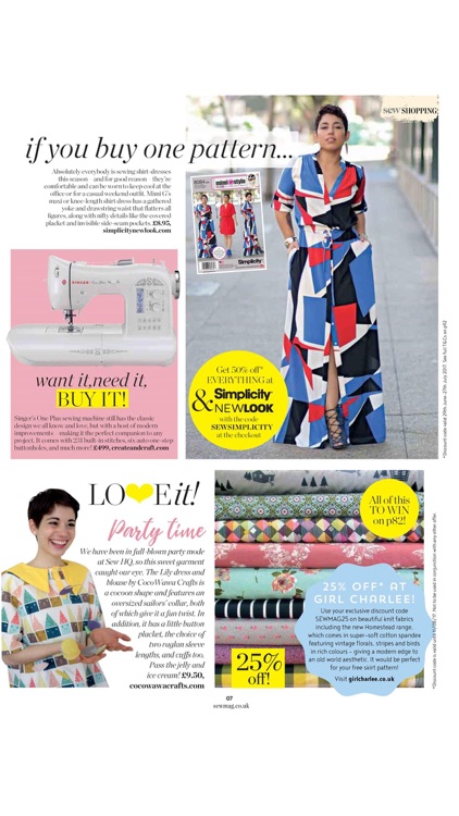 Sew Magazine – your complete guide to sewing, stitching and embroidery screenshot-3