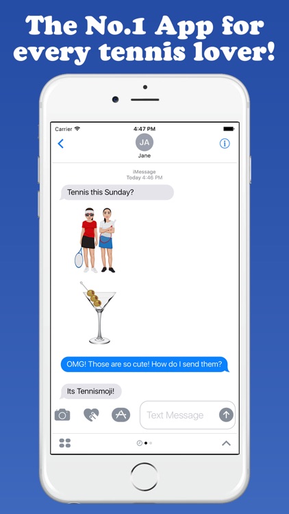 TennisMoji - Tennis Emoji Keyboard