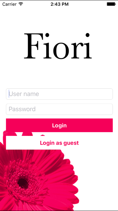 How to cancel & delete Fiori Flower from iphone & ipad 1