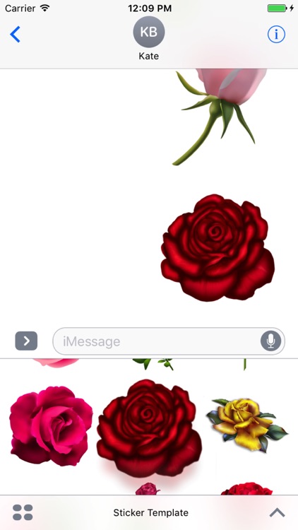 Flowers Pro Stickers for iMessage