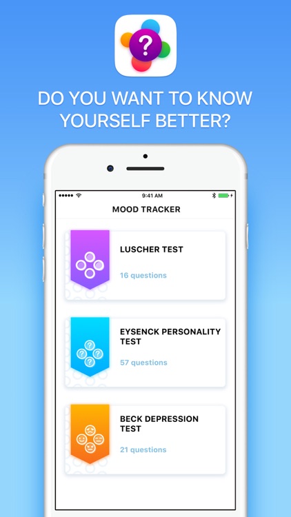 Mood Tracking - Personality Test