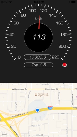 SpeedoMeter : Map