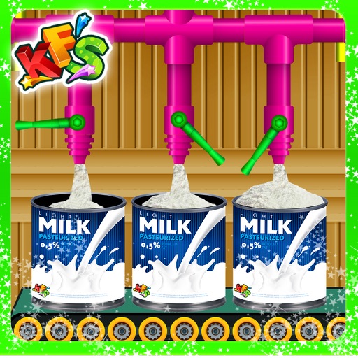 Powdered Milk Factory – Dairy Food Maker iOS App