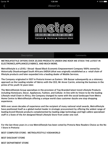 Metro Lifestyle screenshot 2