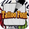 Drawing the Tattoo Fonts Artist Designs