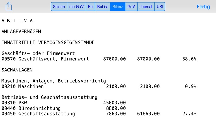 Doppelte Buchhaltung für iPad und iPhone screenshot-4