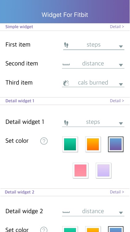 Widget For Fitbit screenshot-4
