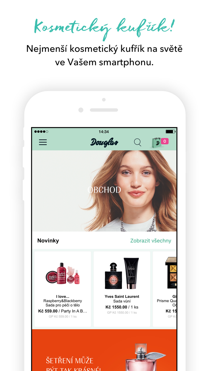 Douglas - parfém  kosmetika