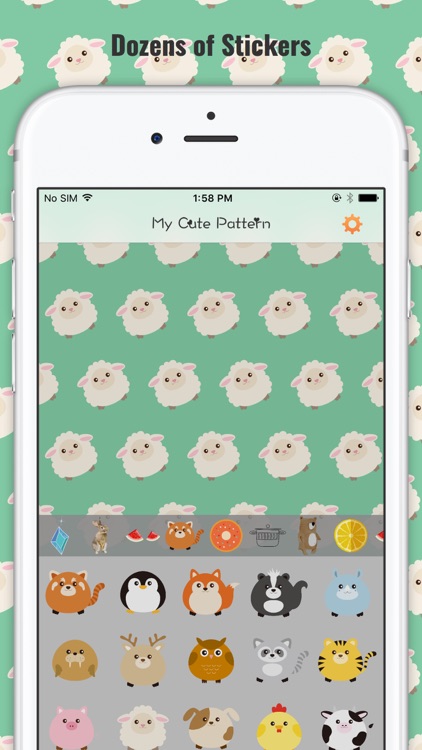 My Cute Pattern – Make wallpaper & Background