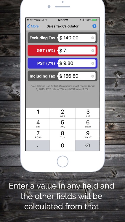 BC Sales Tax Calculator - HST (GST & PST) screenshot-3