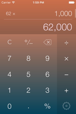 First Calc - Simple & Easy Calculator with themesのおすすめ画像3
