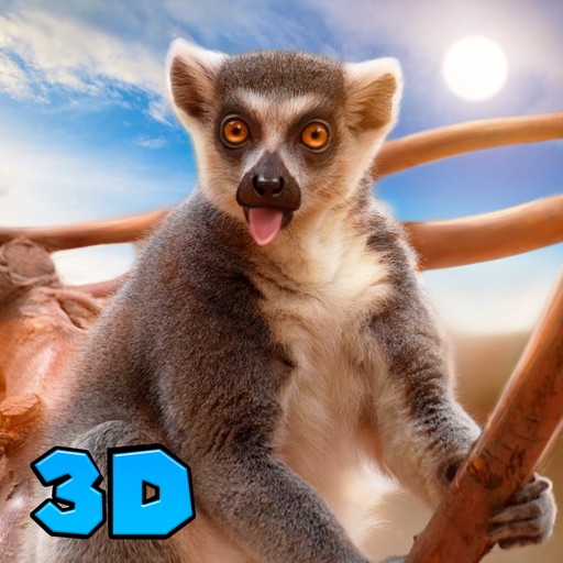 Lemur Life Simulator 3D Icon