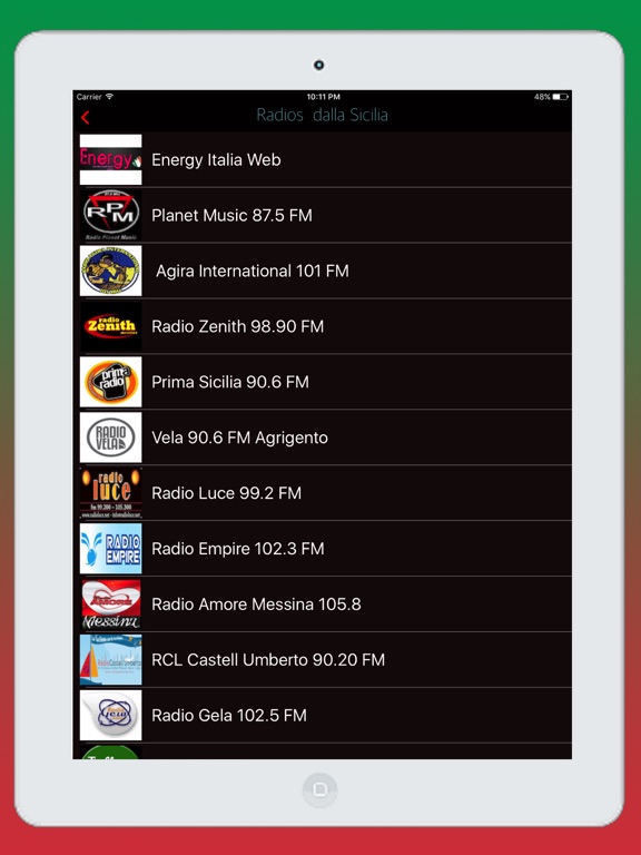 Radios Italia FM / Radio Italiane - Ascolta online screenshot 4