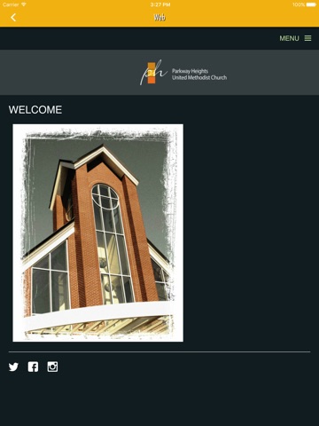 Parkway Heights United Methodist Congregation screenshot 2