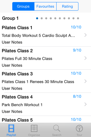 Pilates Class screenshot 2