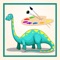 Paint & Draw Dinosaur Coloring Book Game for kids & Toddlers, adults, toddler, boy, girl or children
