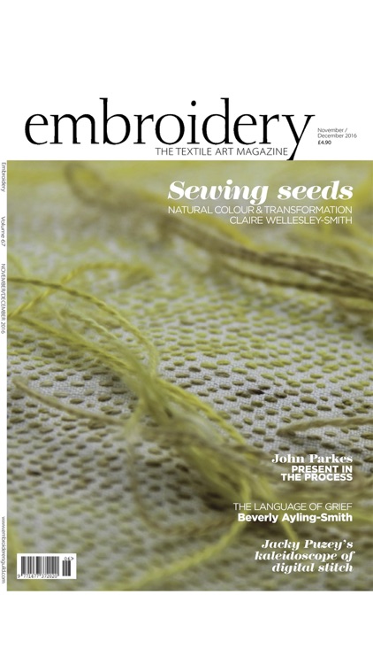 Embroidery Magazine – from the Embroiderers Guild screenshot-4