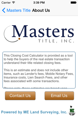 Masters Title screenshot 4