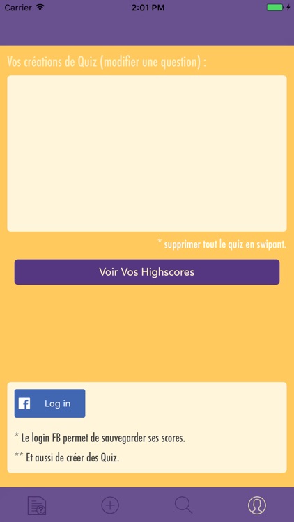 QuizLab - Création de Quiz ( Réseau Social )