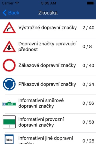 Dopravní značení v Česku screenshot 2
