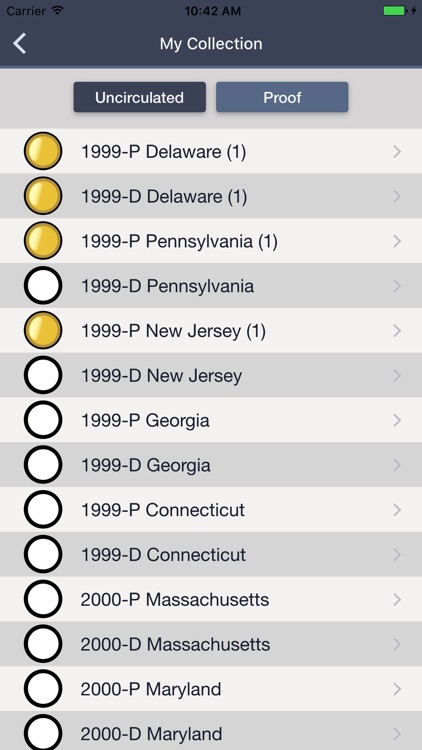 State Quarters - Coin Guide & Collection Tracker screenshot-3