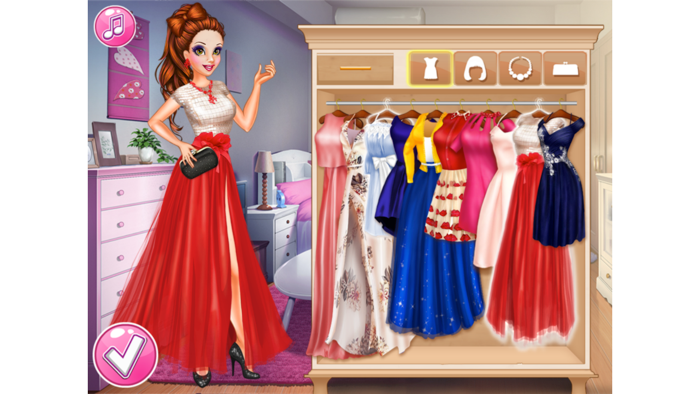 公主的华丽换装秀